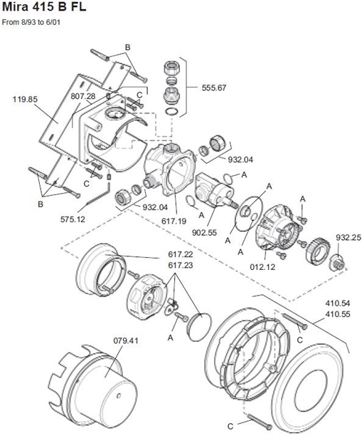 Exploded Diagram for EXPLODED VIEW