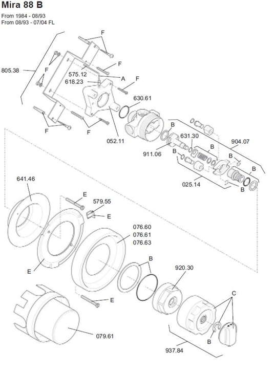 Exploded Diagram for EXPLODED VIEW