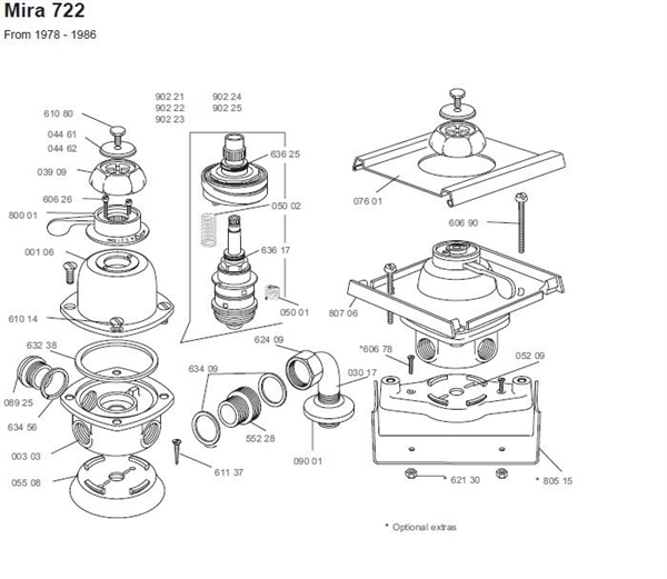 Exploded Diagram for EXPLODED VIEW
