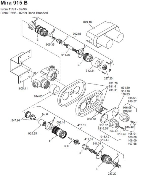 Exploded Diagram for EXPLODED VIEW