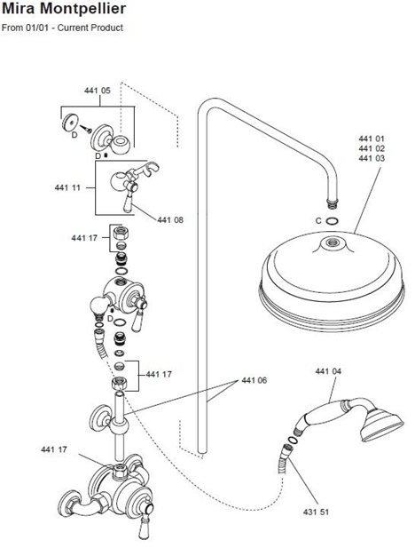 Exploded Diagram for EXPLODED VIEW