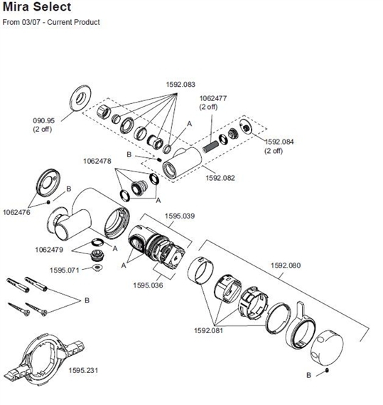 Exploded Diagram for EXPLODED VIEW