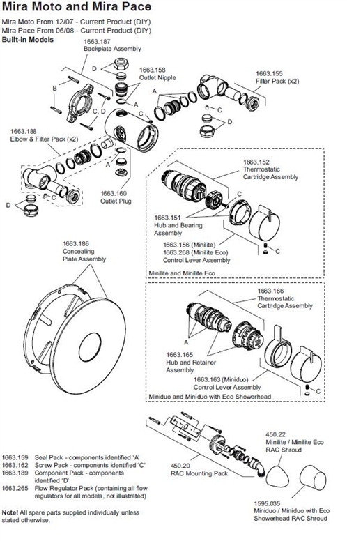 Exploded Diagram for EXPLODED VIEW
