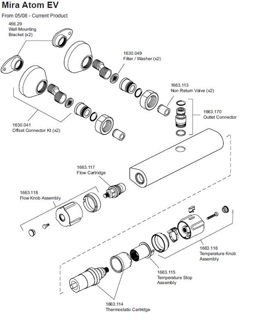 Exploded Diagram for EXPLODED VIEW