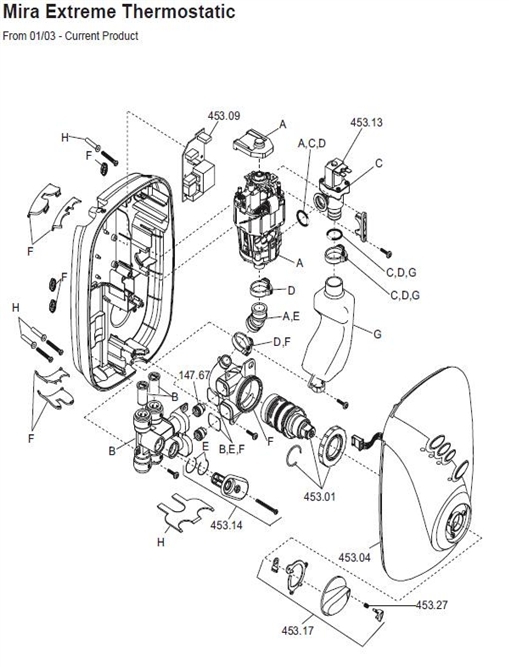Exploded Diagram for EXPLODED VIEW