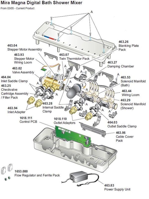 Exploded Diagram for EXPLODED VIEW
