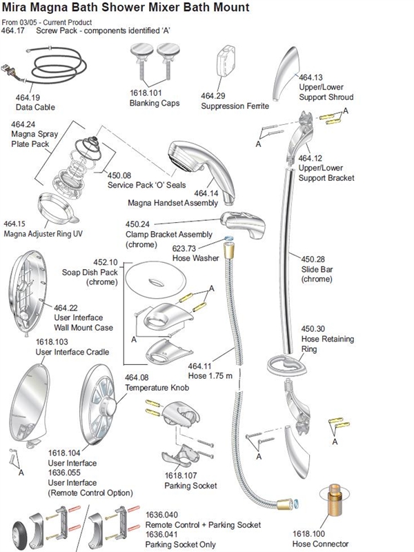 Exploded Diagram for EXPLODED VIEW