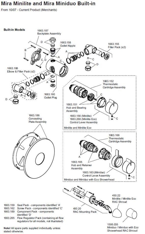 Exploded Diagram for EXPLODED VIEW