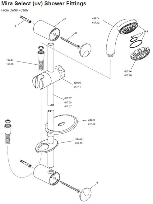 Exploded Diagram for ALL PARTS