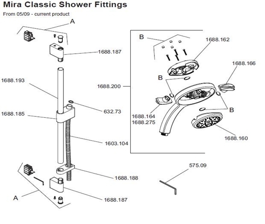 Exploded Diagram for EXPLODED VIEW