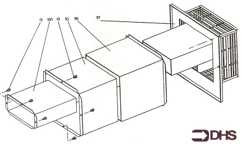 Exploded Diagram for BALANCED FLUE