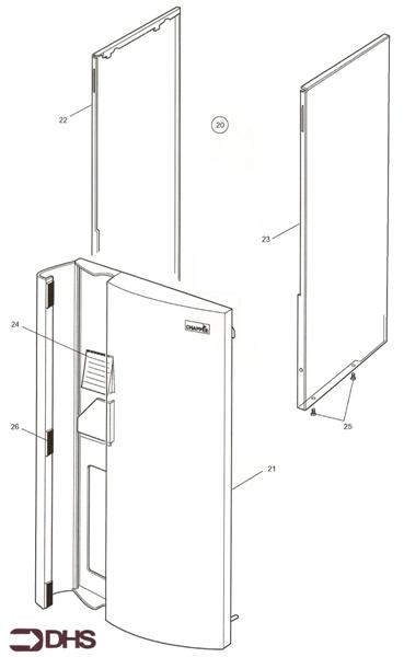 OUTER CASING ASSY - CHAPPEE logo