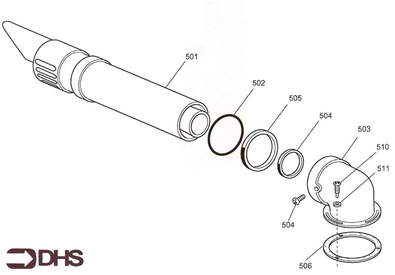 Exploded Diagram for FLUE ASSY