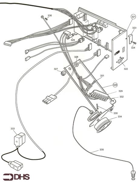 Exploded Diagram for CONTROL ASSY
