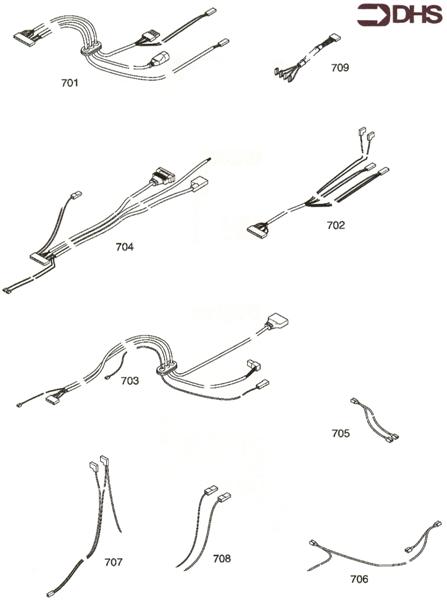 Exploded Diagram for WIRING HARNESS