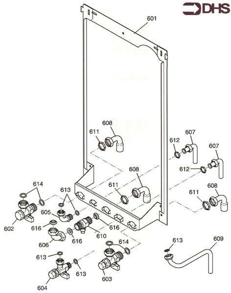 Exploded Diagram for WALL JIG & CONNECTIONS