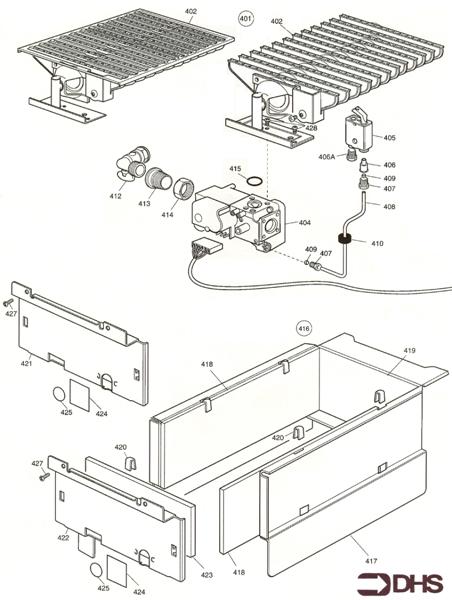 GAS ASSY AND COMB CHAMBER logo