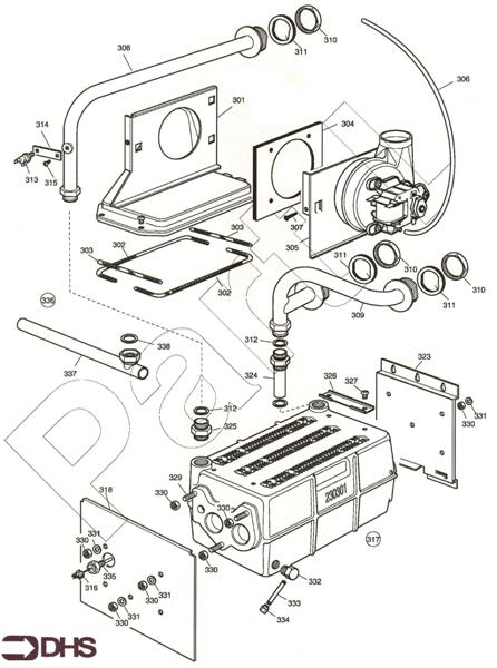 HEAT EXCH AND FLUEHOOD ASSY logo