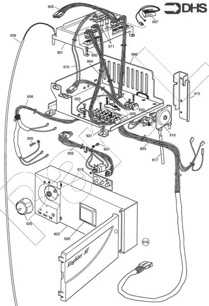 Exploded Diagram for CONTROL ASSY