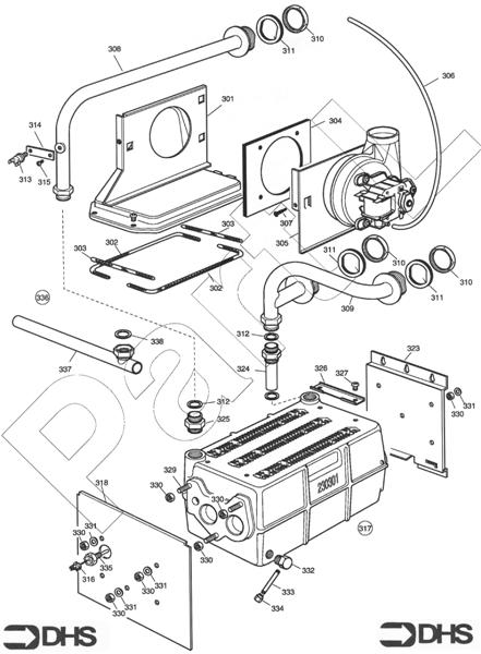 HEAT EXCH AND FLUEHOOD ASSY logo
