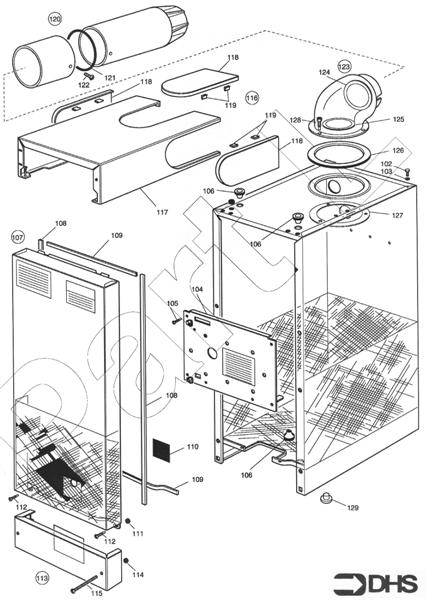 CASING AND FLUE ASSY logo