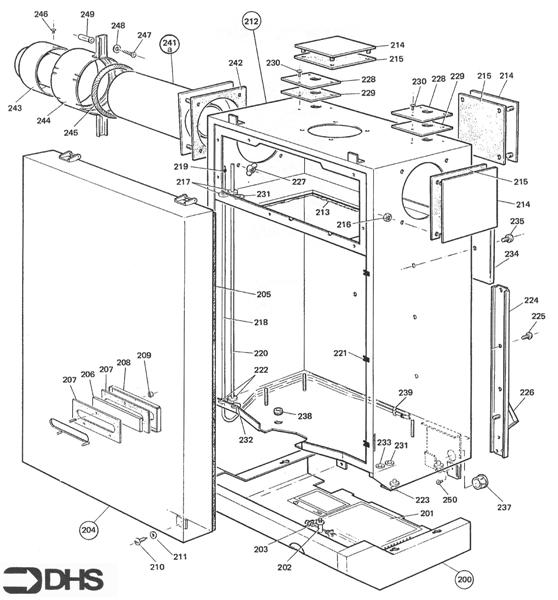 CASING - FLUE ASSY logo