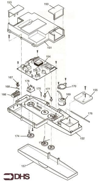 Exploded Diagram for CONTROLS