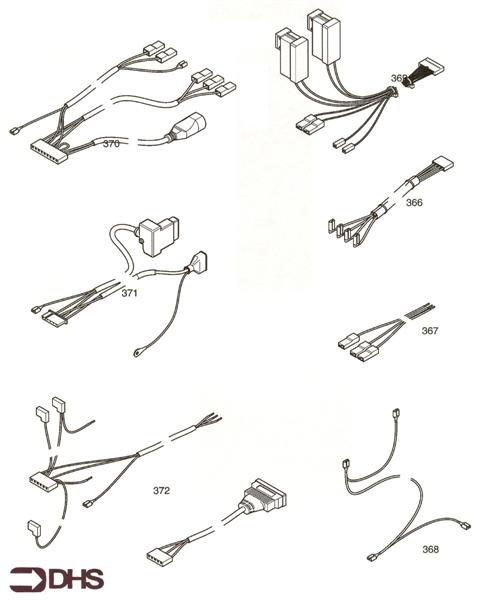 Exploded Diagram for WIRING HARNESSES