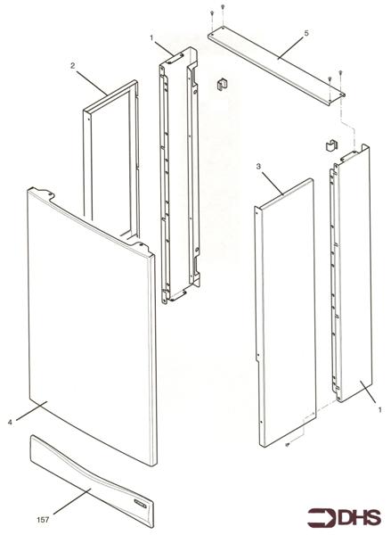 Exploded Diagram for CASING ASSY