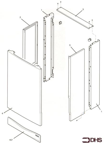 Exploded Diagram for CASING ASSY