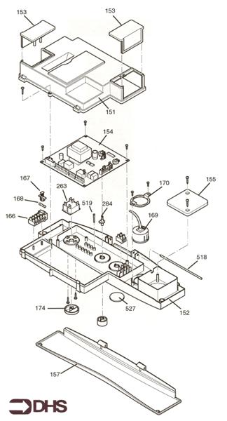 Exploded Diagram for CONTROLS