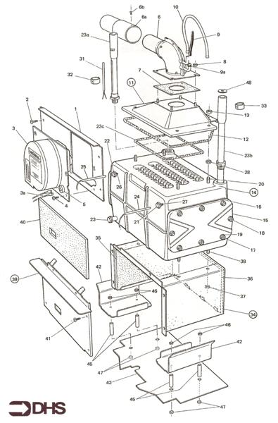 Exploded Diagram for BOILER ASSY