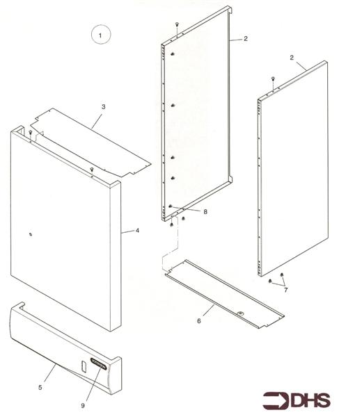 Exploded Diagram for BOILER COMPONENTS I