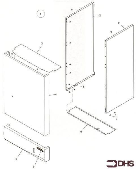 Exploded Diagram for BOILER COMPONENTS I