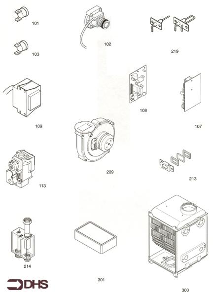 Exploded Diagram for CONTROL PANEL - WHITE CASING