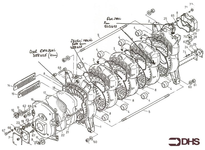 Exploded Diagram for BOILER ASSY