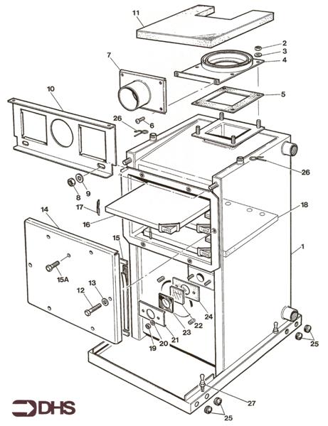 Exploded Diagram for BOILER ASSY
