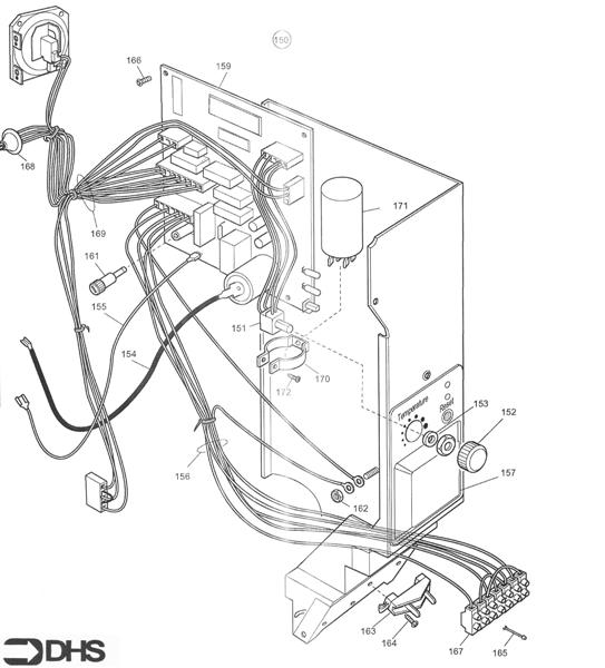 Exploded Diagram for CONTROL PANEL