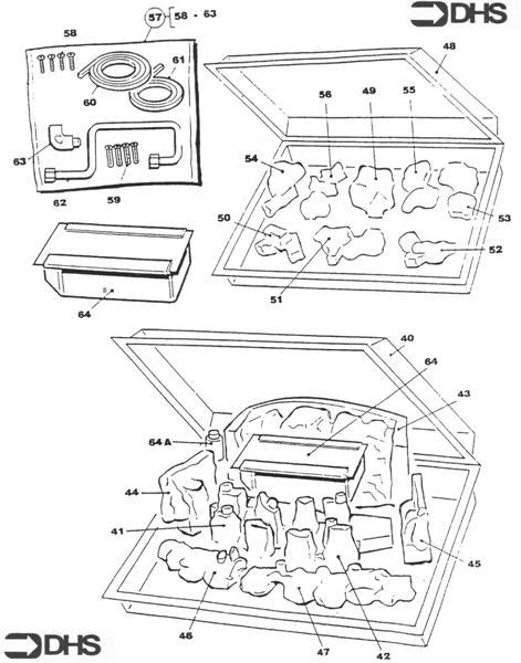 Exploded Diagram for CERAMICS AND ACCESSORIES