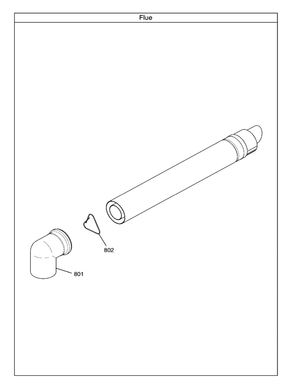 Exploded Diagram for FLUE
