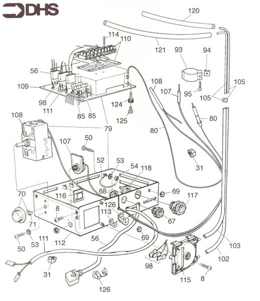 Exploded Diagram for CONTROLS
