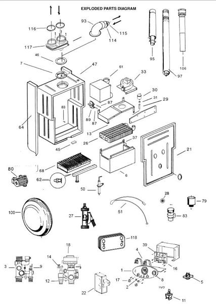 Exploded Diagram for ALL PARTS