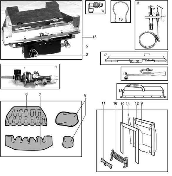 Exploded Diagram for EXPLODED VIEW