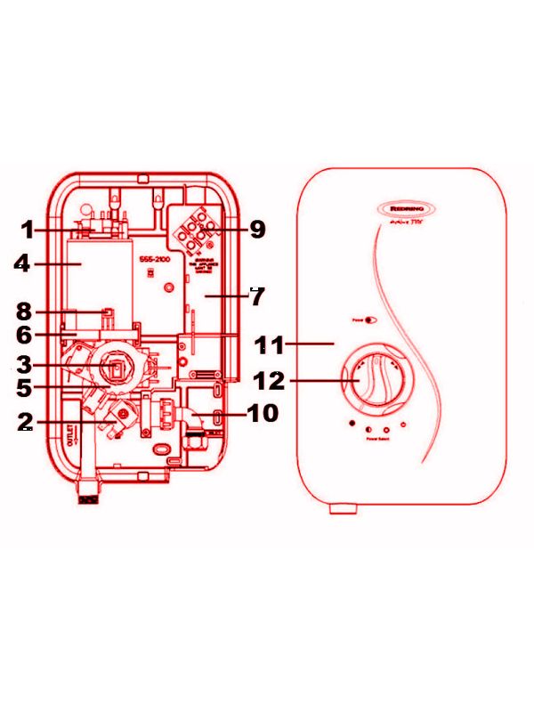 Exploded Diagram for ALL PARTS