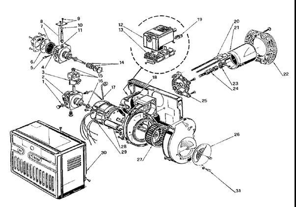 Exploded Diagram for ALL PARTS