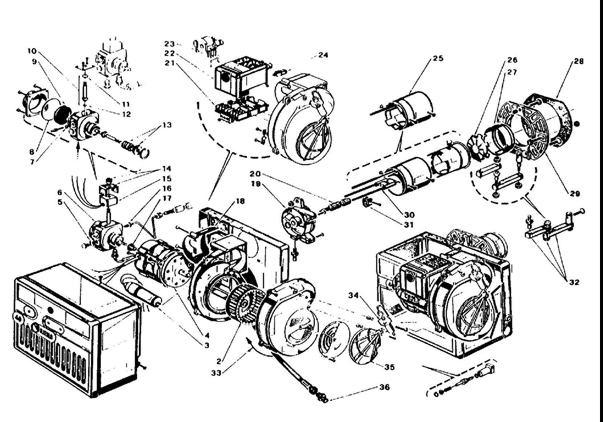 Exploded Diagram for ALL PARTS
