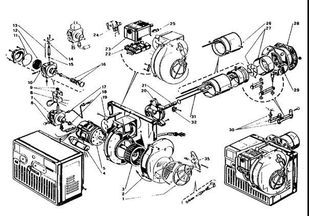 Exploded Diagram for ALL PARTS