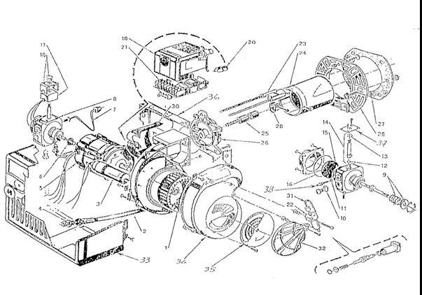 Exploded Diagram for ALL PARTS