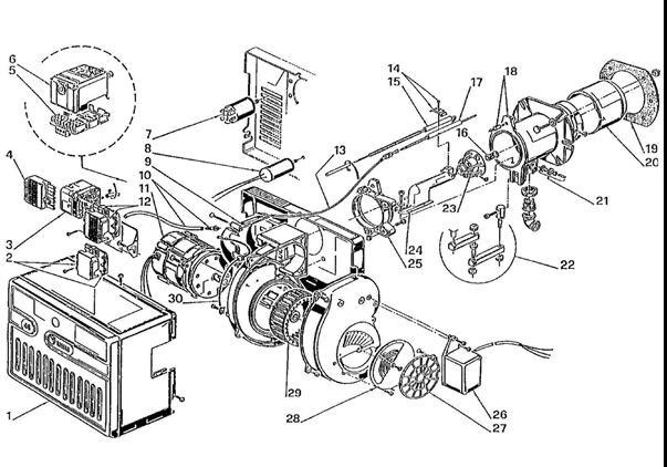 Exploded Diagram for ALL PARTS