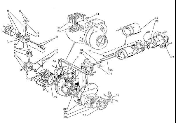 Exploded Diagram for ALL PARTS